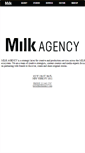 Mobile Screenshot of milkagency.com